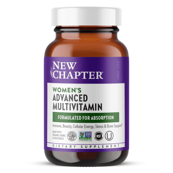 CLEARANCE: New Chapter Women's Advanced Multivitamin 120 Tabs EXP 05/2026 