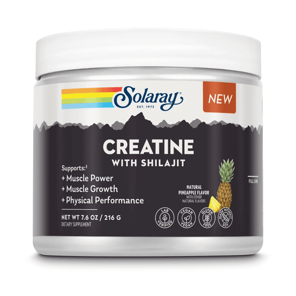  Solaray Creatine with Shilajit 30 Servings 