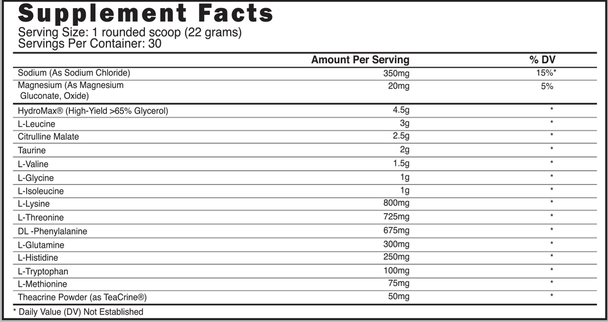  Prime Nutrition Intra-Elite EAA+ 30 Servings 