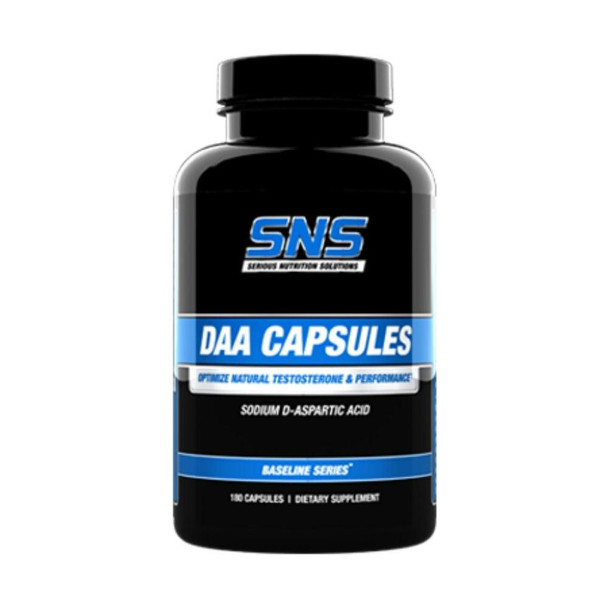  Serious Nutrition Solutions DAA Capsules 180 Caps 