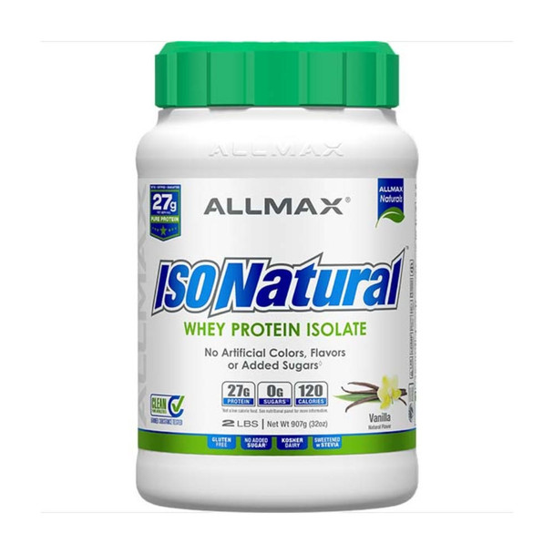  Allmax Nutrition IsoNatural Whey Protein 2 Lbs 