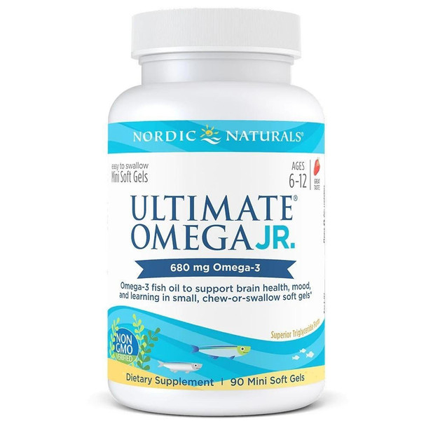  Nordic Naturals Ultimate Omega Junior 90 Softgels 