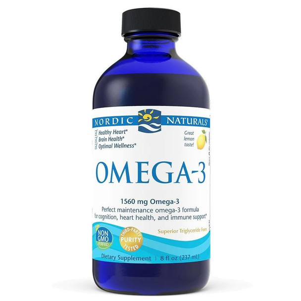  Nordic Naturals Omega-3 Fish Oil 8 oz. 