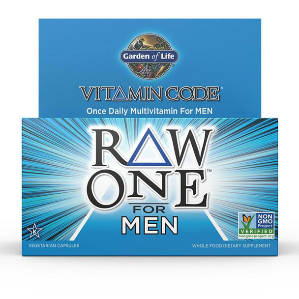 Garden of Life Garden Of Life Vitamin Code Raw One For Men 75 Capsules 