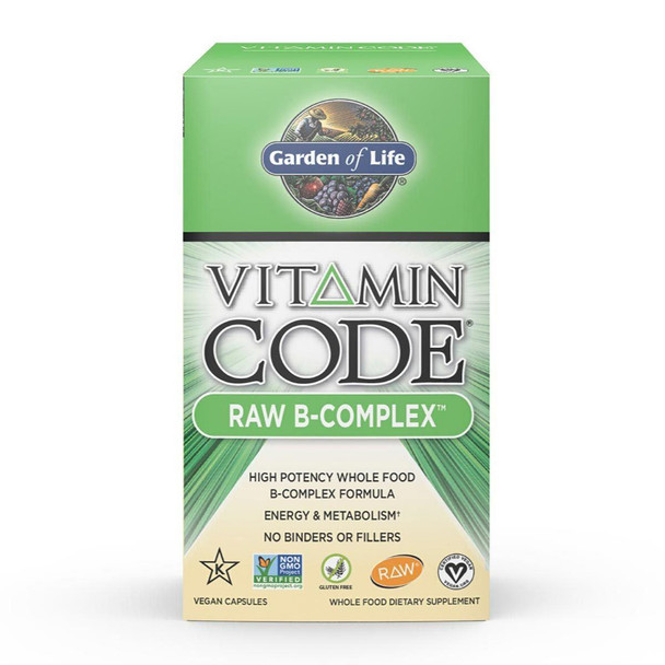 Garden of Life Garden Of Life Vitamin Code B-Complex 60 Veg Caps 