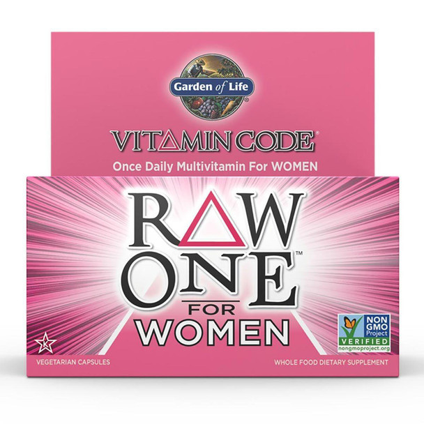 Garden of Life Garden Of Life Vitamin Code Raw One For Women 30 Capsules 