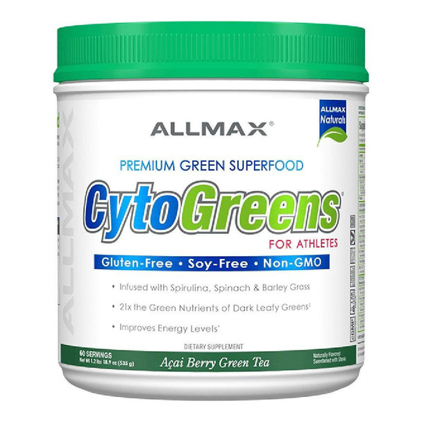 Allmax Nutrition Allmax CytoGreens Acai Berry Green Tea 60 Servings 