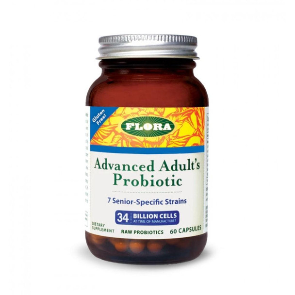  Flora (Udo's Choice) Advanced Adult Probiotic 60 Capsules 