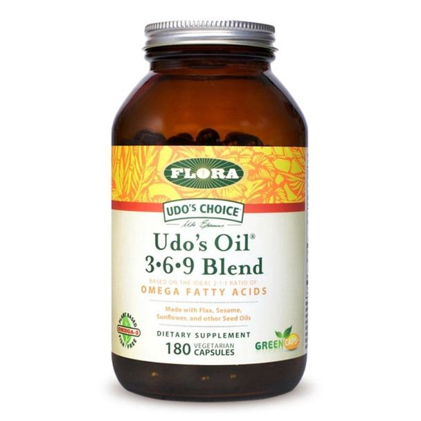  Flora (Udo's Choice) Oil Blend 180 Capsules 