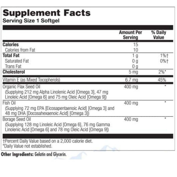  Kal Ultra Omega 3-6-9 200 Softgels 