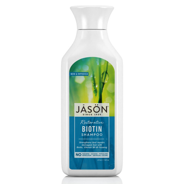  Jason Natural Biotin Shampoo 16 Ounces 