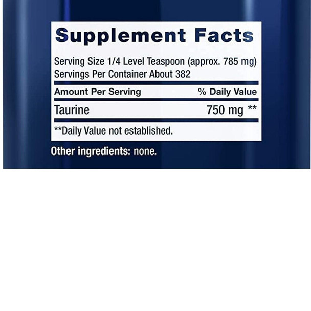  Life Extension Taurine 300g 