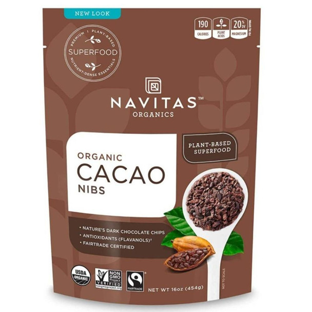  Navitas Naturals Cacao Nibs 16 Ounces 