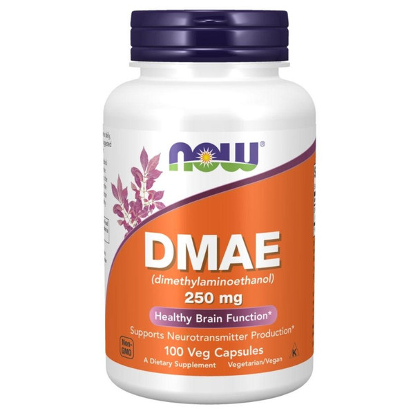  Now Foods DMAE 250mg 100 Veg Capsules 