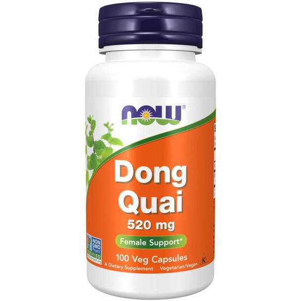  Now Foods Dong Quai 520mg 100 Veg Capsules 