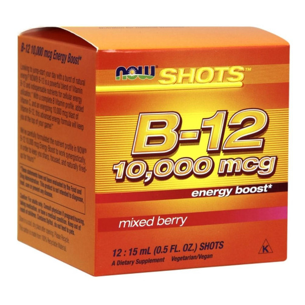  Now Foods Energy B-12 Now Shot 15mL 12/Pack 