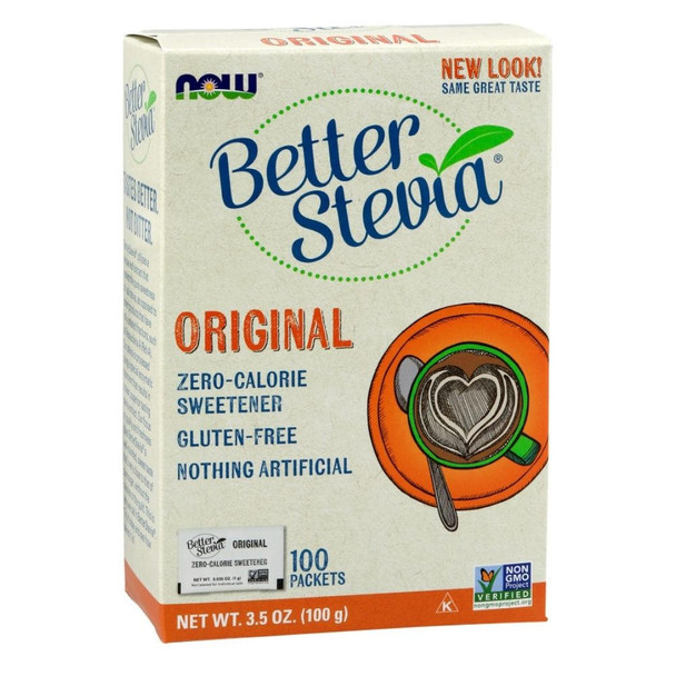  Now Foods Better Stevia Extract 100/Box 