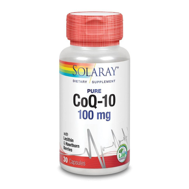  Solaray CoQ-10 100mg 30 Caps 