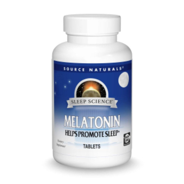  Source Naturals Melatonin Sublingual Peppermint 2.5mg 60 Tablets 