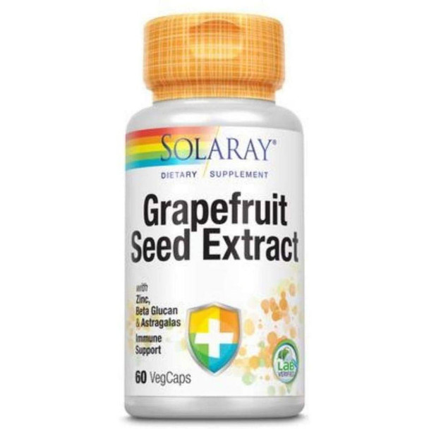  Solaray Grapefruit Seed Extract 250mg 60 Caps 