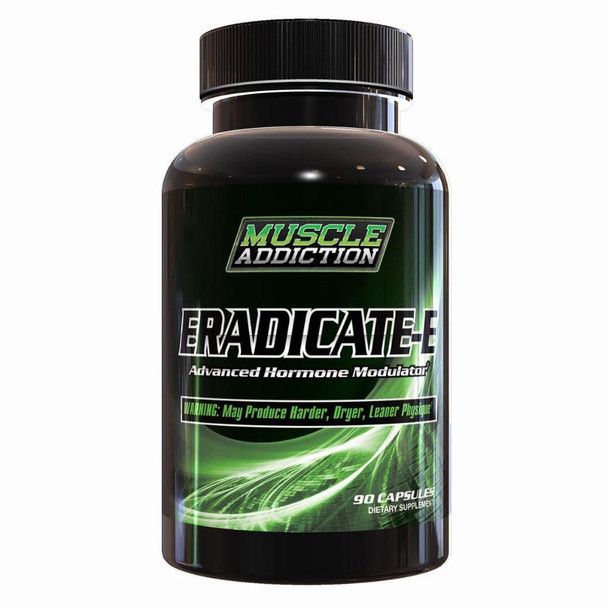  Muscle Addiction Eradicate-E Estrogen Blocker 90 Capsules 