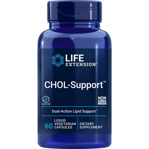  Life Extension CHOL-Support 60 Liquid VegCaps 