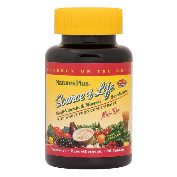  Nature's Plus Source of Life Mini 90 Tablets 