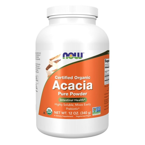  Now Foods Acacia Fiber Powder 12oz 