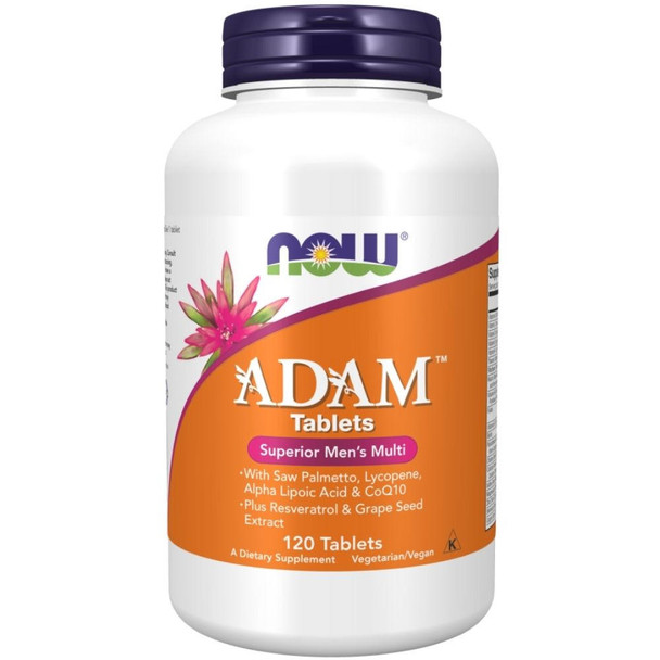  Now Foods Adam Male Multi 120 Tablets 