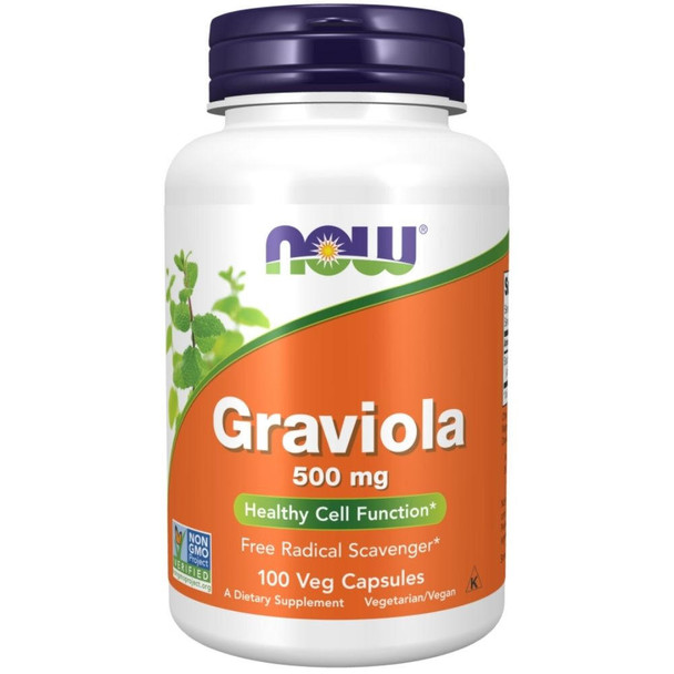  Now Foods Graviola 100 Veg Capsules 