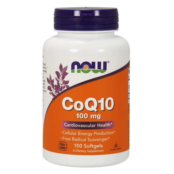  Now Foods CoQ10 100mg 150 SoftGels 