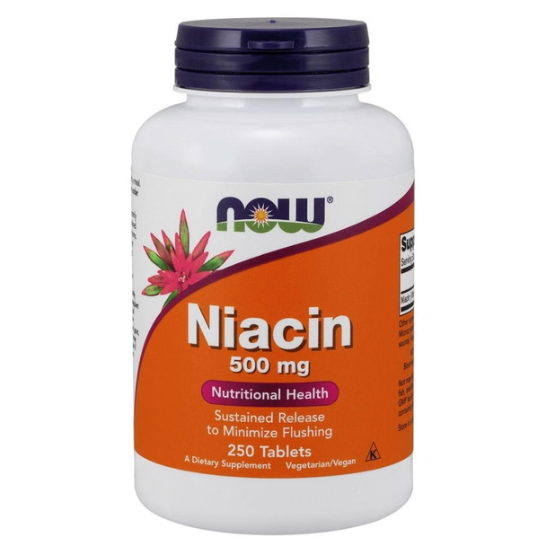  Now Foods Niacin 500mg 250 Tablets 