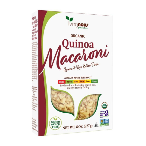  Now Foods Organic Quinoa Macaroni 8 oz. 