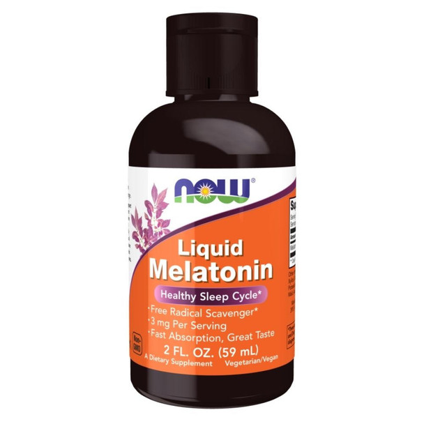  Now Foods Liquid Melatonin 3mg 2 oz. 