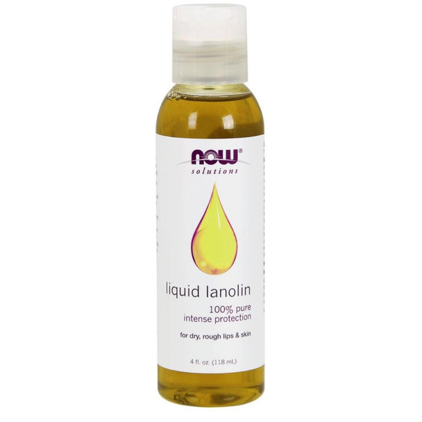  Now Foods Liquid Lanolin Pure 4 oz. 