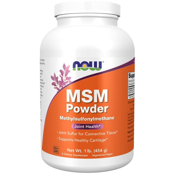  Now Foods MSM Pure Powder 1 lb. 