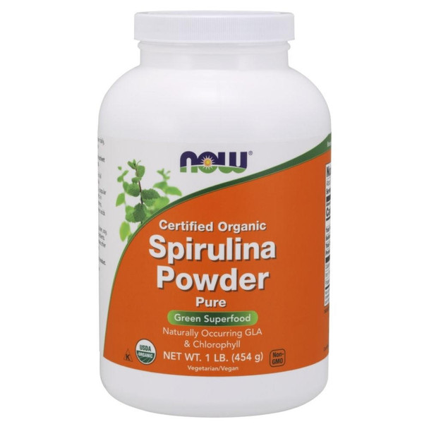  Now Foods Spirulina Powder Organic 1 lb. 