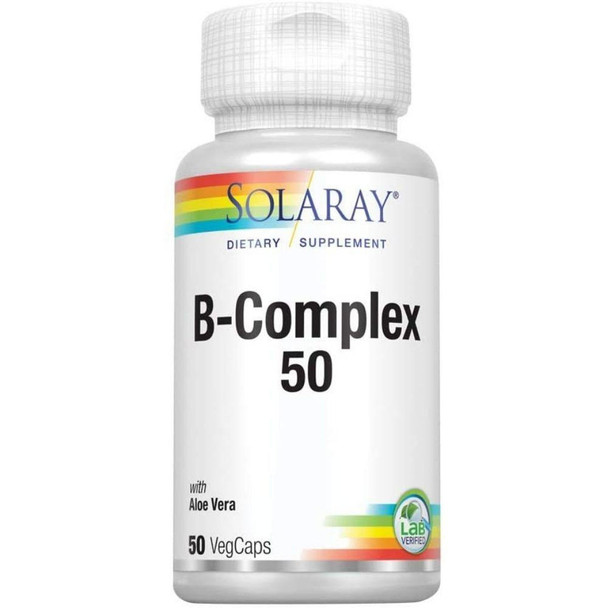  Solaray B-Complex 50 50 Caps 