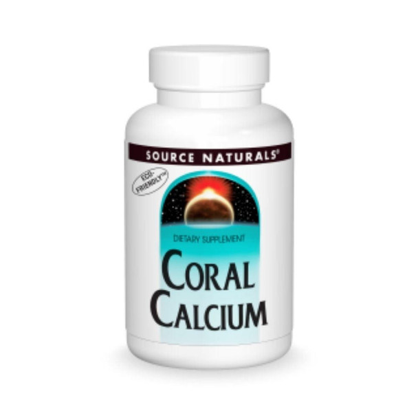  Source Naturals Coral Calcium 600mg 60 Tablets 