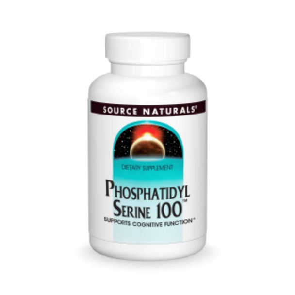  Source Naturals Phosphatidylserine 100mg 60 Capsules 
