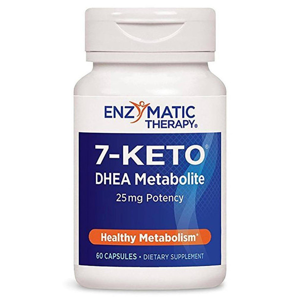  Nature's Way 7-Keto DHEA 25mg 60 Capsules (Previously Enzymatic Therapy) 