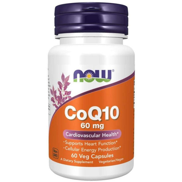  Now Foods CoQ10 60mg 60 Softgels 