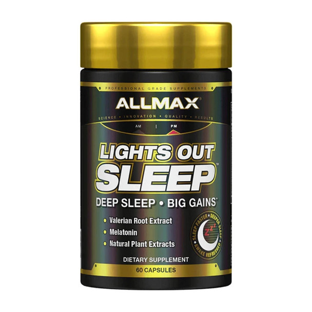  Allmax Nutrition Lights Out Sleep 60 Capsules 