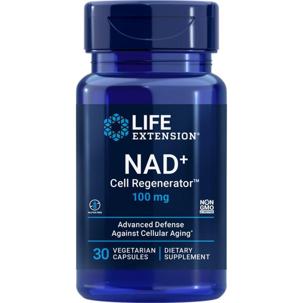  Life Extension NAD+ Cell Regenerator 100mg 30 Capsules 