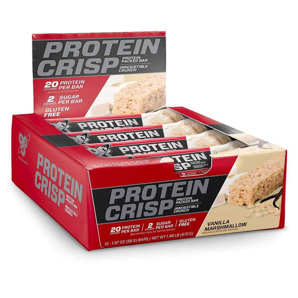  BSN Protein Crisp Bars 12/Box 