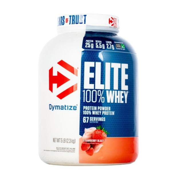  Dymatize Elite Whey Protein 5 Lbs 