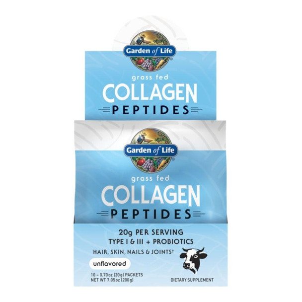  Garden of Life Grass Fed Collagen 10 Count 