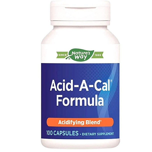  Nature's Way Acid-A-Cal 100 Capsules (Previously Enzymatic Therapy) 