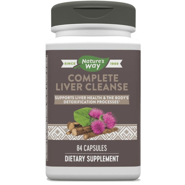  Nature's Way Complete Liver Cleanse 84 Capsules (Previously Enzymatic Therapy) 