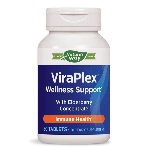  Nature's Way Viraplex 80 Tablets (Previously Enzymatic Therapy) 